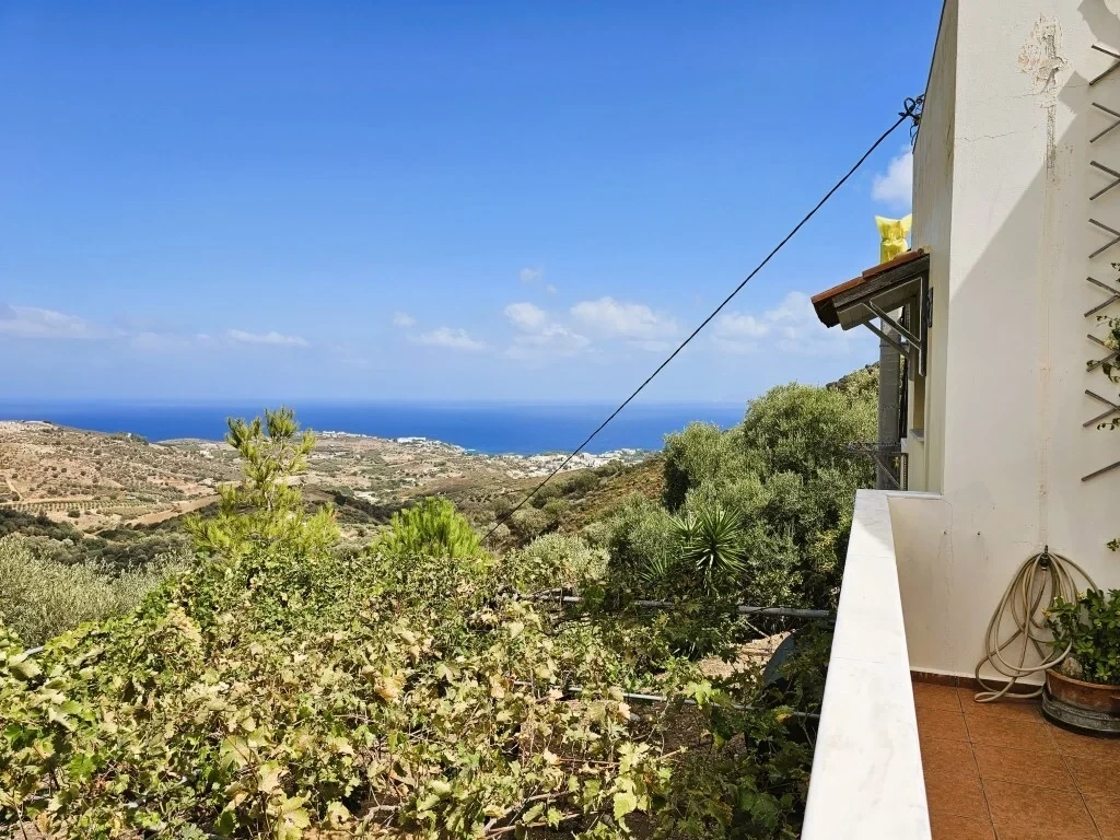 1 - verkoop huis uitzicht op zee achlada crete griekenland