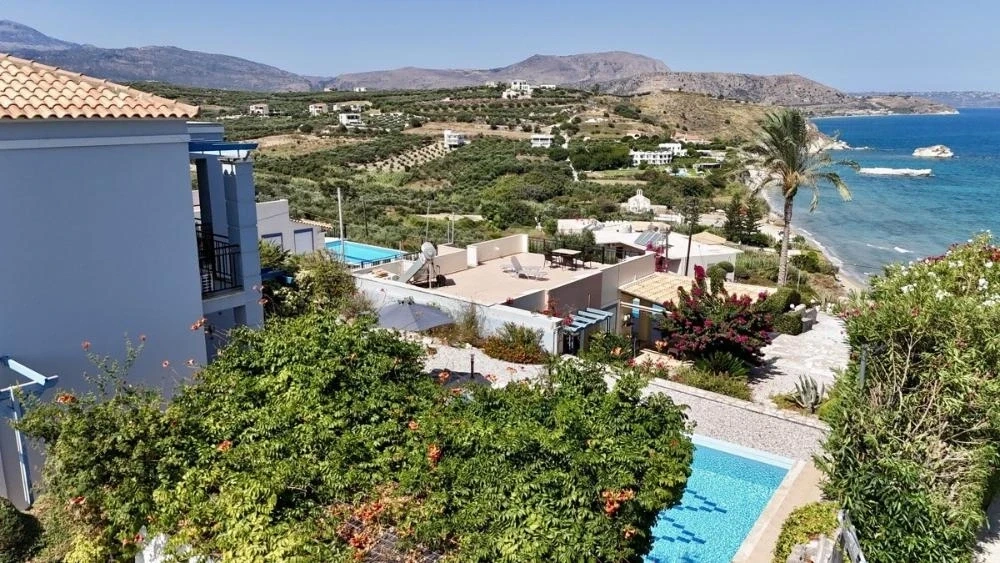 2 - verkoop huis uitzicht op zee kalyves crete griekenland