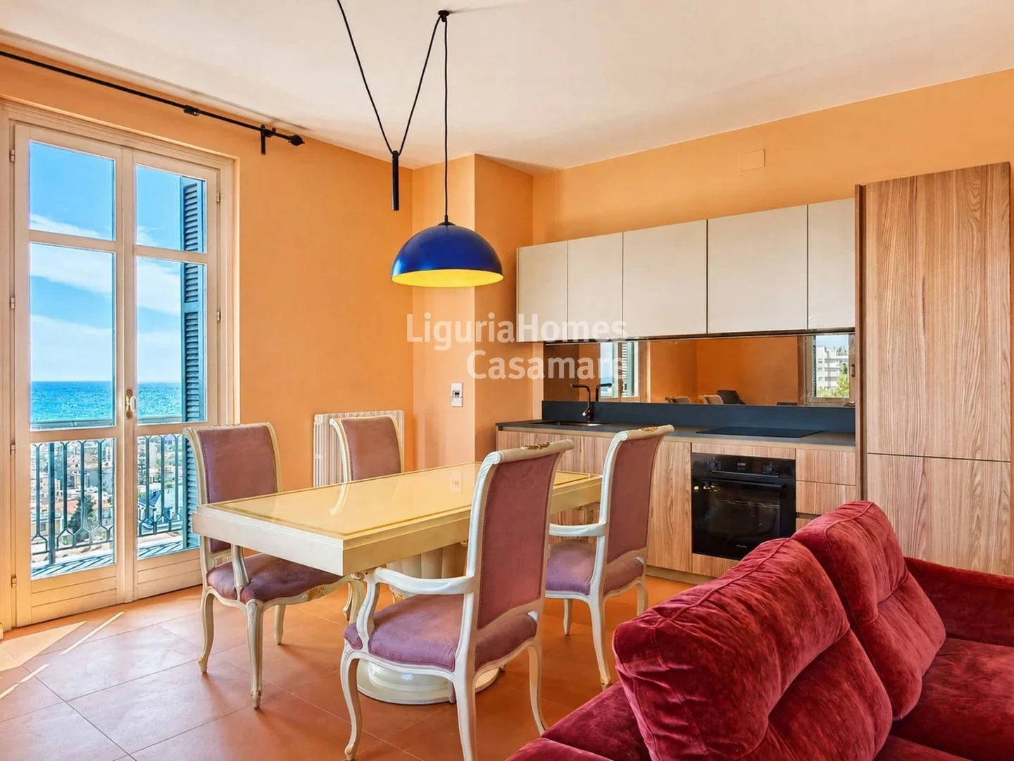 1 - vendita appartamento vista mare bordighera liguria italia