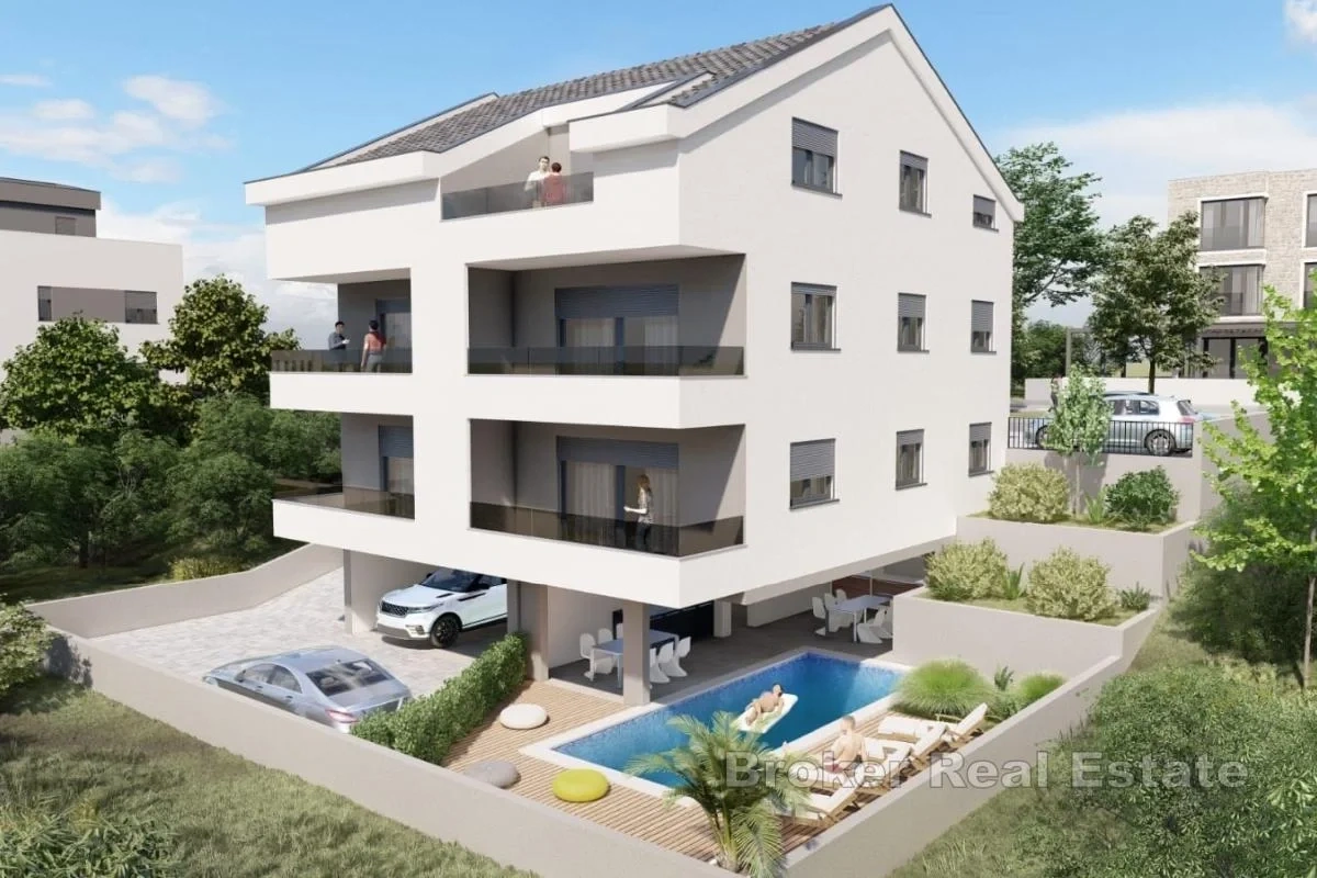 1 - vente appartement vue mer trogir split-dalmatie croatie