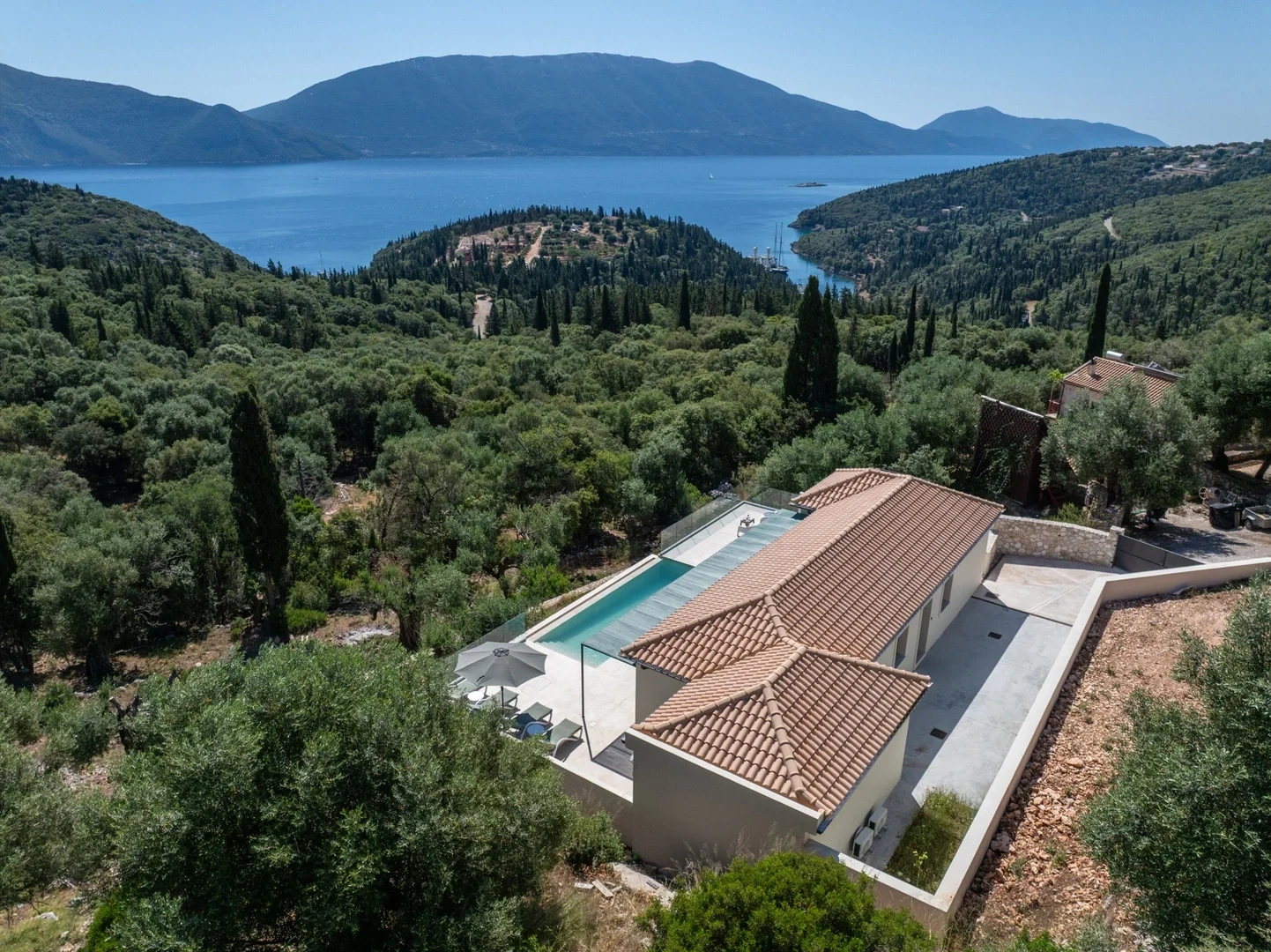 2 - venta villa vista al mar kefalonia islas jónicas grecia