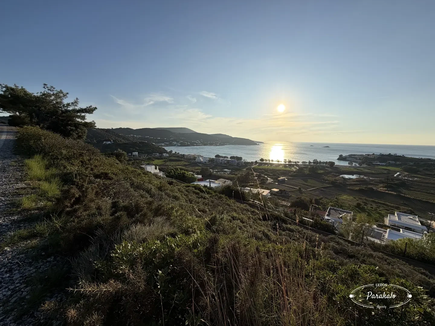 2 - sea view plot of land for sale in leros south aegean greece