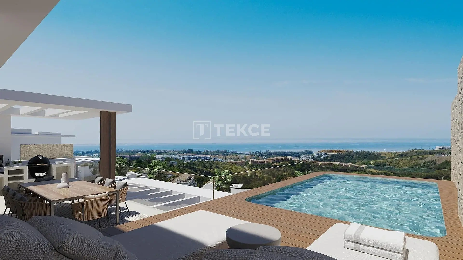 1 - vente appartement vue mer estepona - costa del sol andalousie espagne