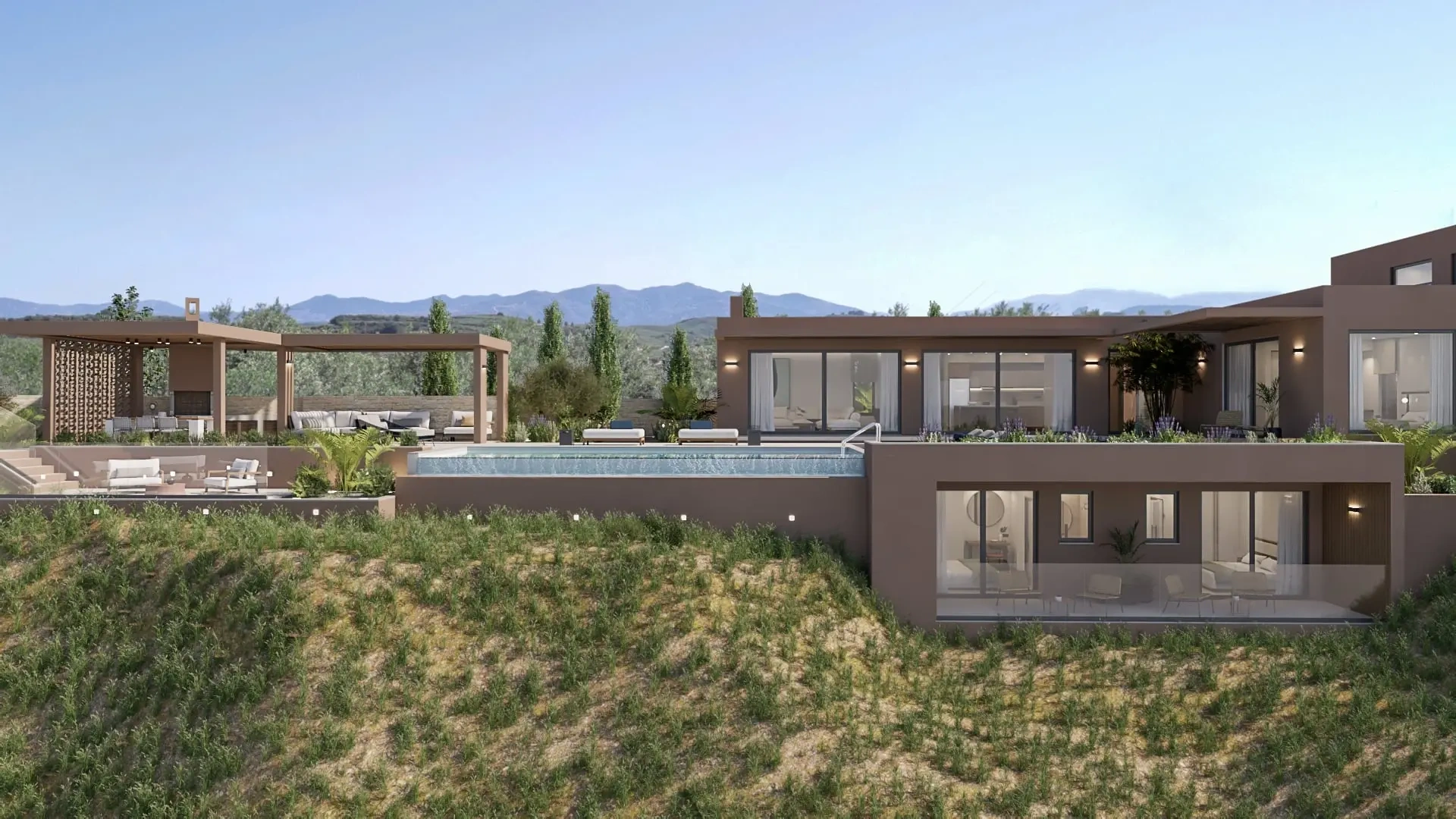 1 - vente maison vue mer xamoudochóri crète grèce