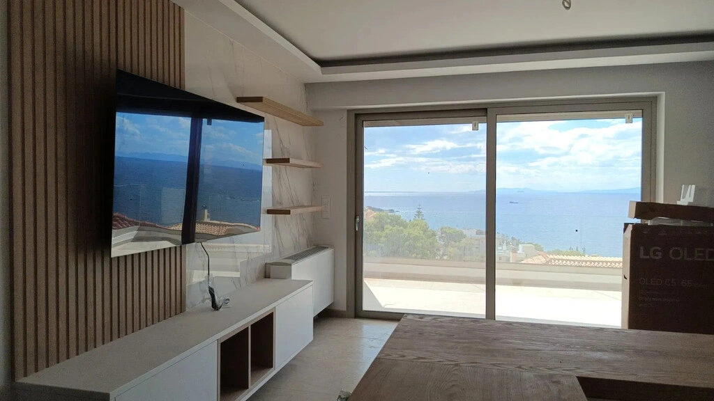 2 - продажа квартира вид моря saronida аттика греция