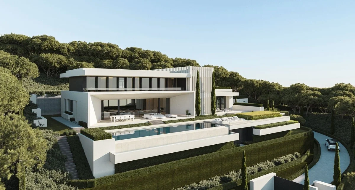 2 - sea view house for sale in benahavis - costa del sol andalusia spain