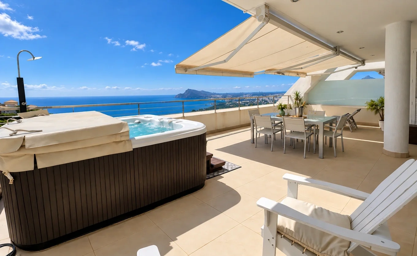 2 - vente appartement vue mer altea - costa blanca communauté valencienne espagne
