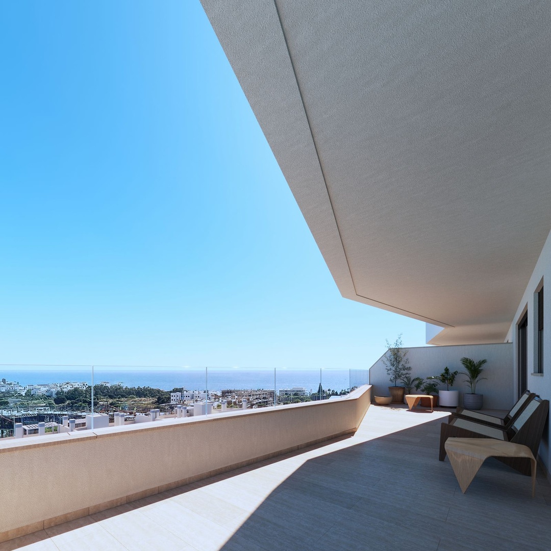 1 - sea view apartment for sale in estepona - costa del sol andalusia spain