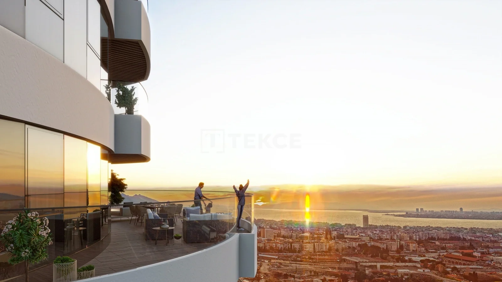 1 - vente appartement vue mer konak i̇zmir turquie