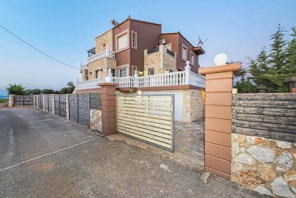 2 - vente maison vue mer máleme crète grèce