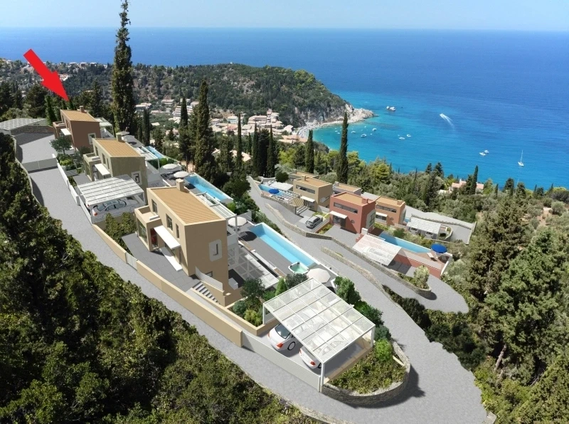 1 - vente maison vue mer lefkada îles ioniennes grèce