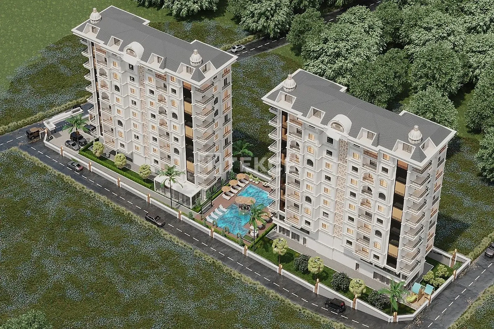 2 - venda apartamento vista de mar alanya antalya turquia