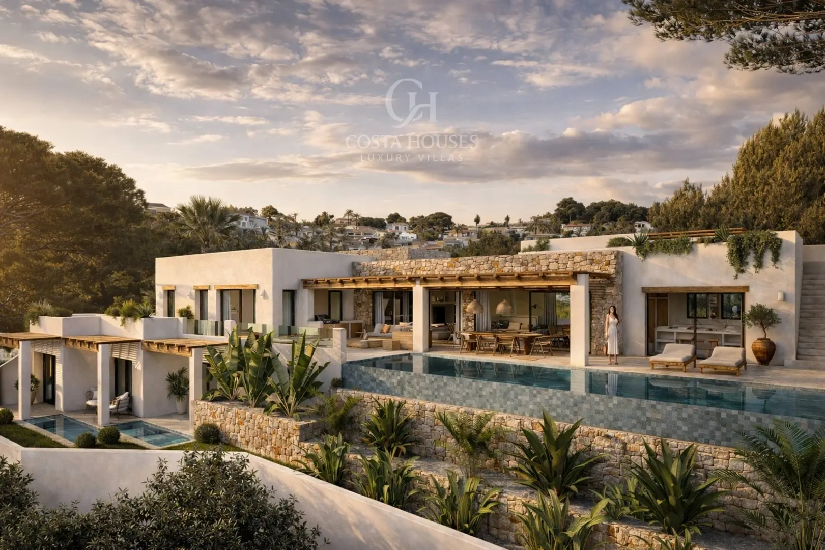2 - vente maison vue mer moraira - costa blanca communauté valencienne espagne