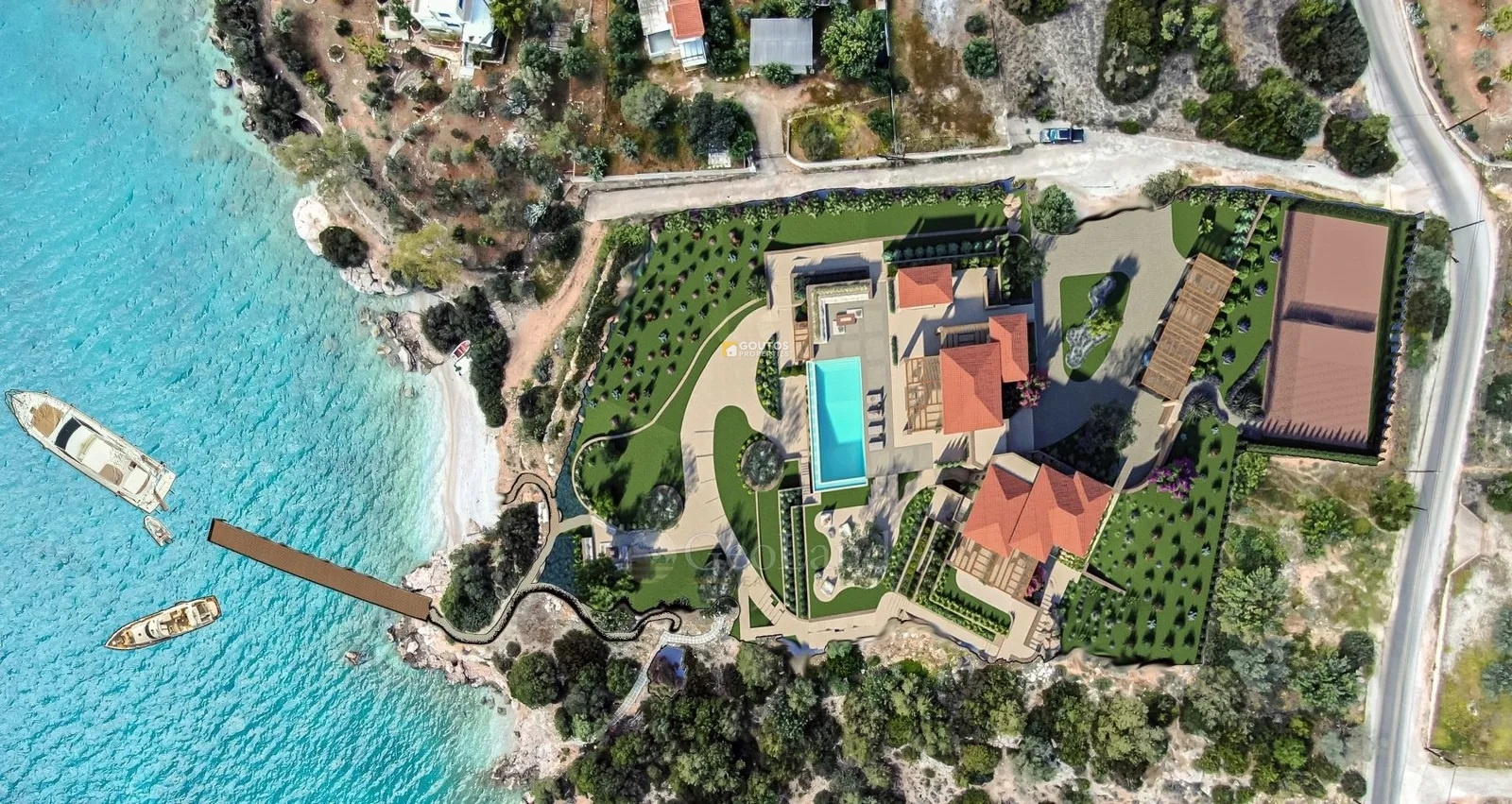 1 - venta casa frente al mar salanti peloponeso grecia