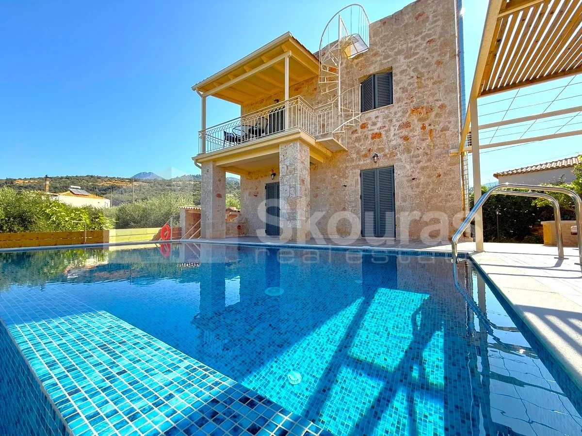 1 - vente maison vue mer kardamili péloponnèse grèce