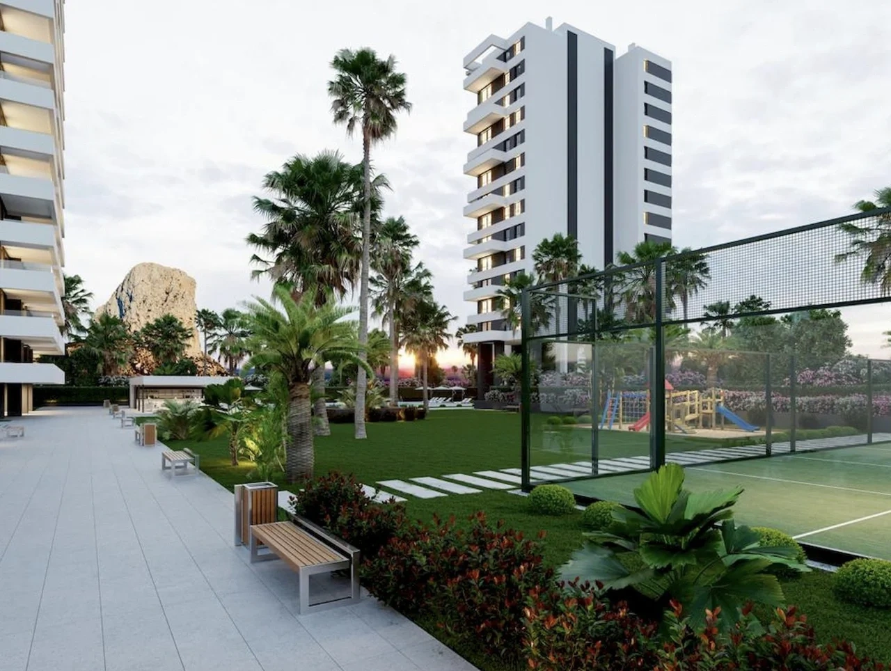 2 - venda apartamento vista de mar calpe - costa blanca comunidade valenciana espanha