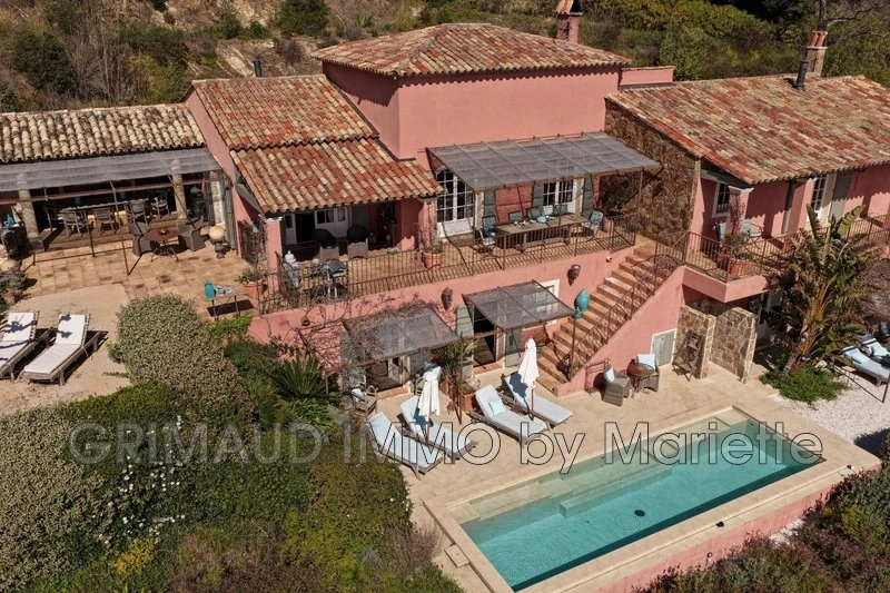 1 - vente maison vue mer la garde-freinet var france