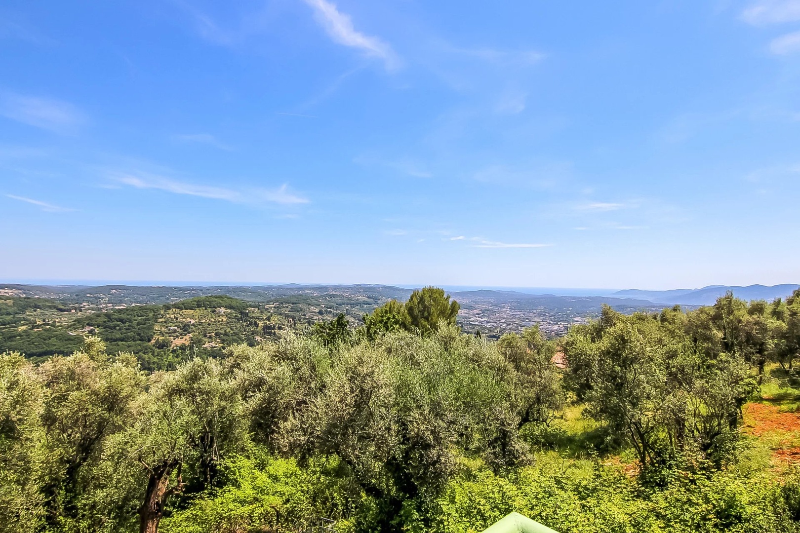 1 - sea view plot of land for sale in grasse alpes-maritimes france