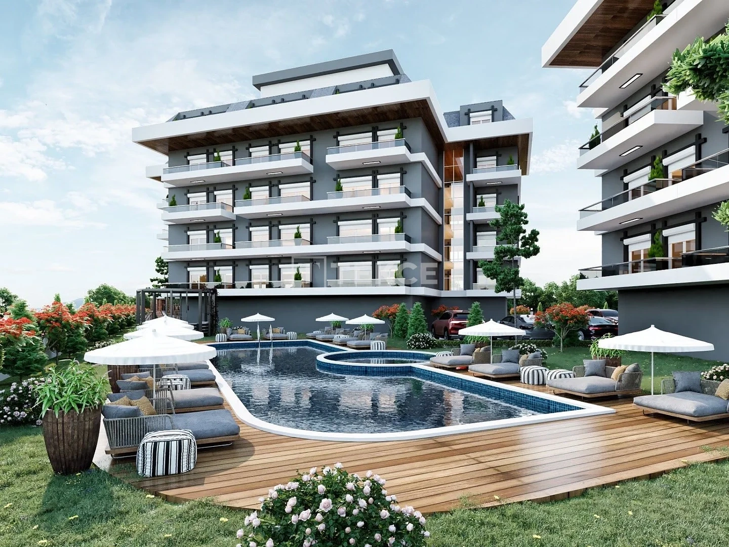 2 - verkoop appartement uitzicht op zee alanya antalya turkije