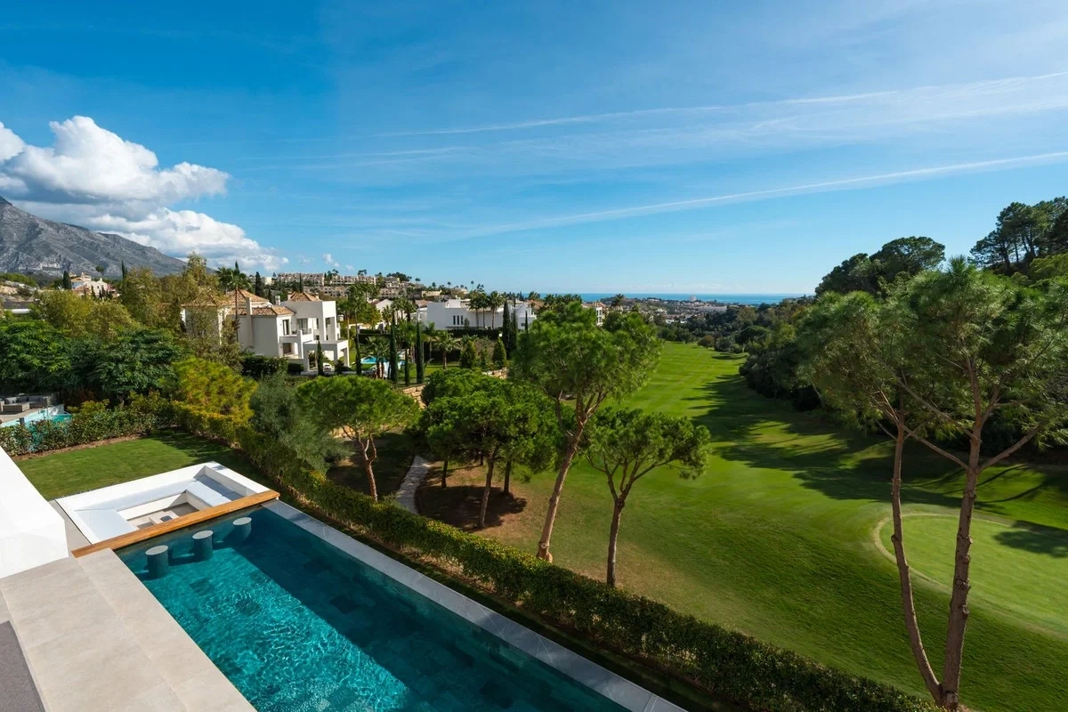 2 - sea view house for sale in benahavis - costa del sol andalusia spain