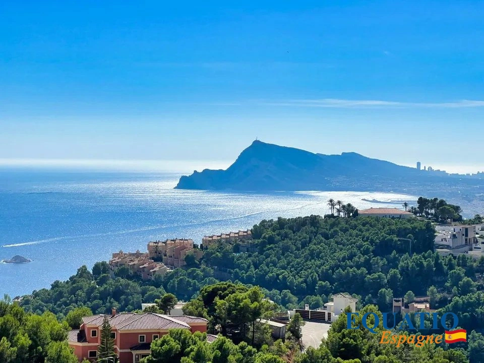 1 - verkoop huis uitzicht op zee altea - costa blanca valencian community spanje