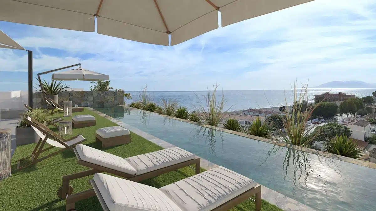 1 - продажа квартира вид моря rincon de la victoria андалусия испания