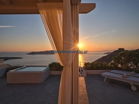 2 - vente maison vue mer firostefani egée méridionale grèce