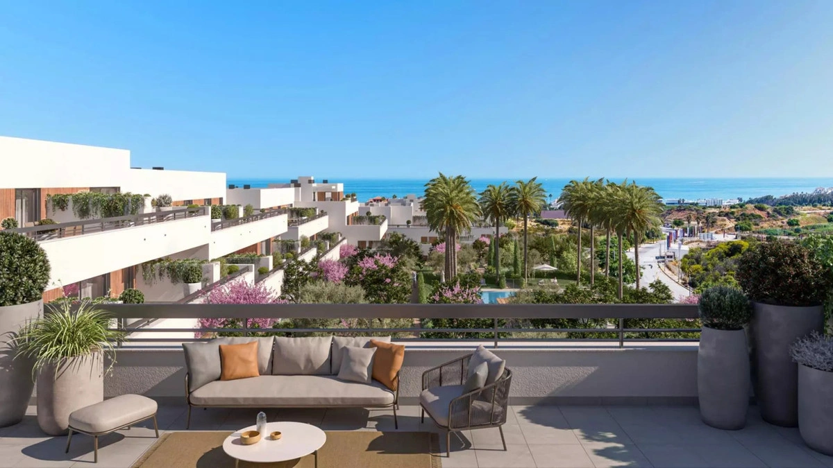 1 - venda apartamento vista de mar estepona - costa del sol andaluzia espanha