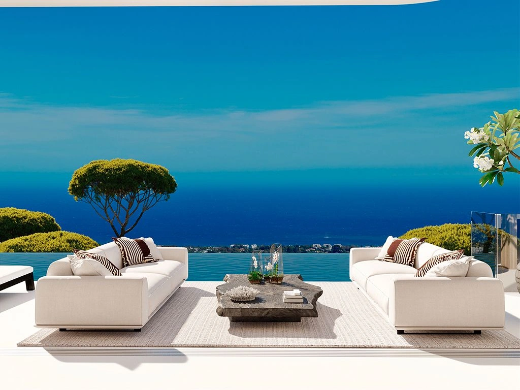 1 - vendita casa vista mare benahavis - costa del sol andalusia spagna