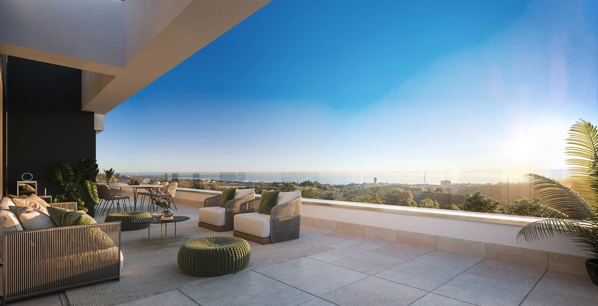 1 - vente appartement vue mer marbella - costa del sol andalousie espagne