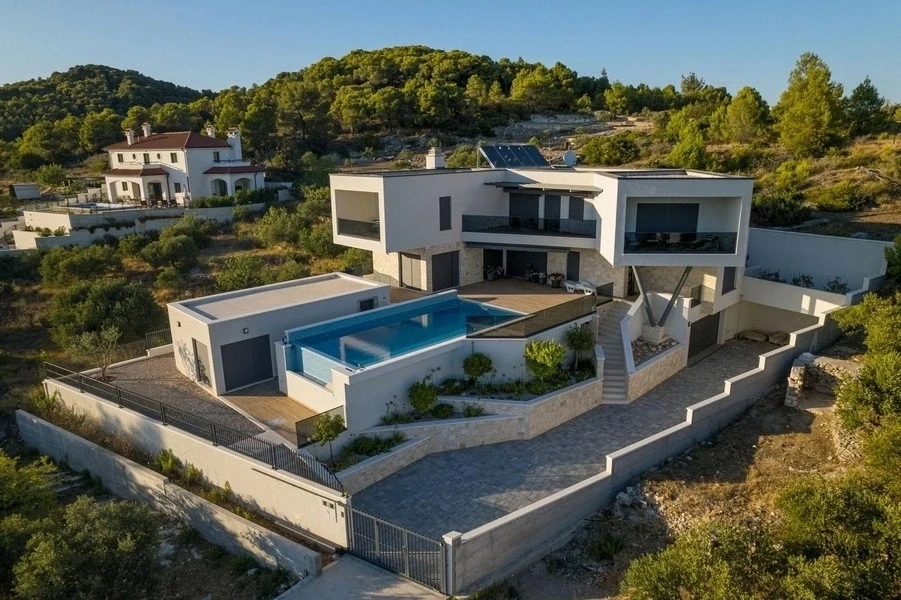 2 - продажа villa вид моря vodice шибеник-книн хорватия