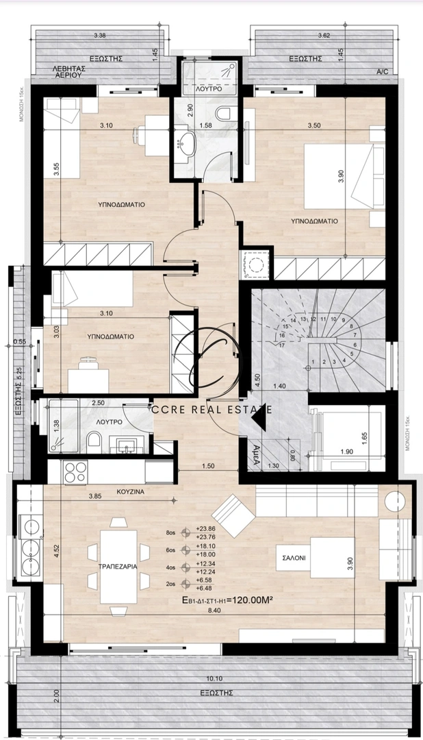 2 - verkoop appartement palaion faliron attica griekenland