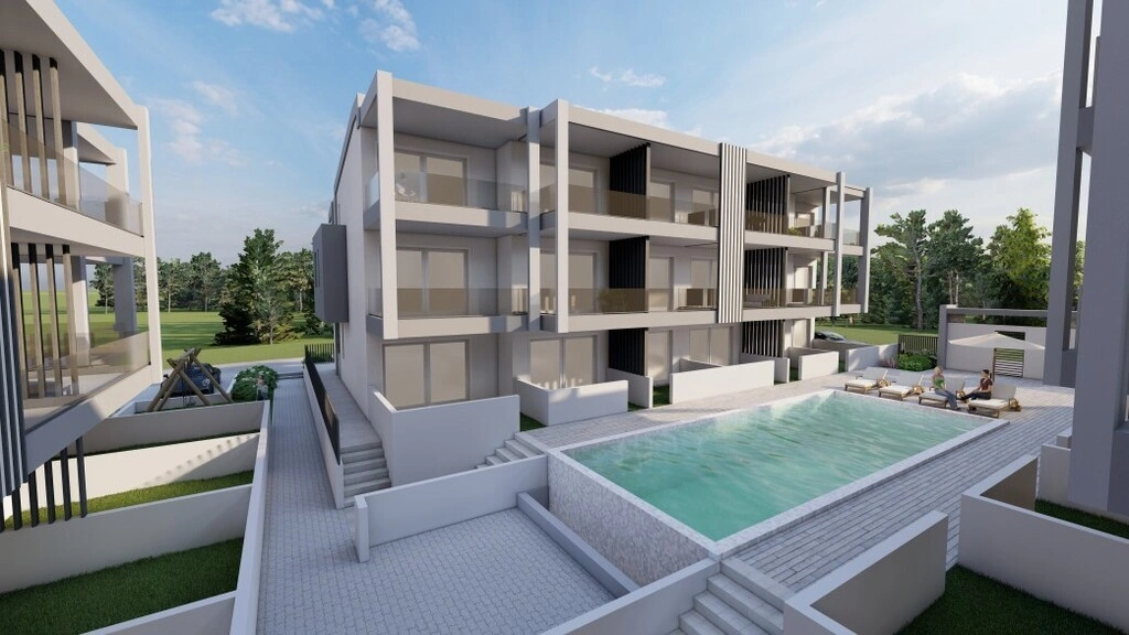 1 - vente appartement plage à pied polýgyros macédoine centrale grèce