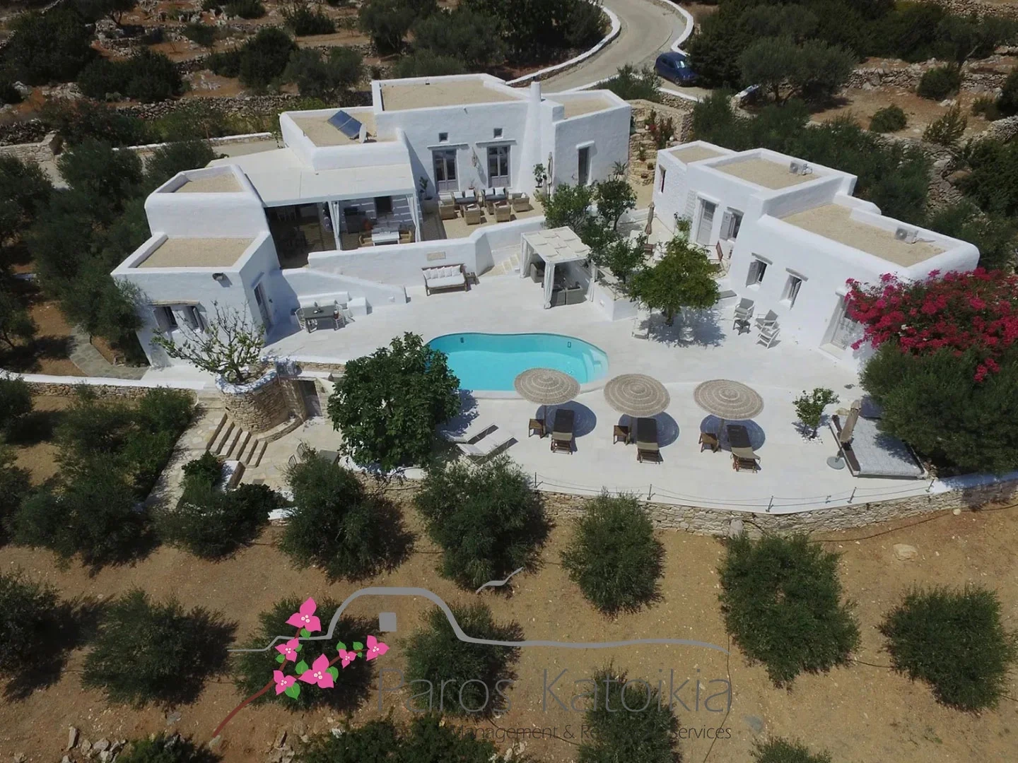 2 - vente propriété vue mer paros - cyclades egée méridionale grèce