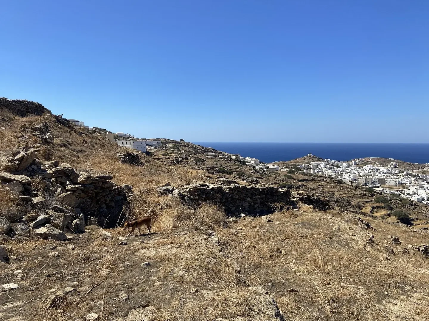 2 - vendita terreno vista mare ios - cicladi egeo meridionale grecia