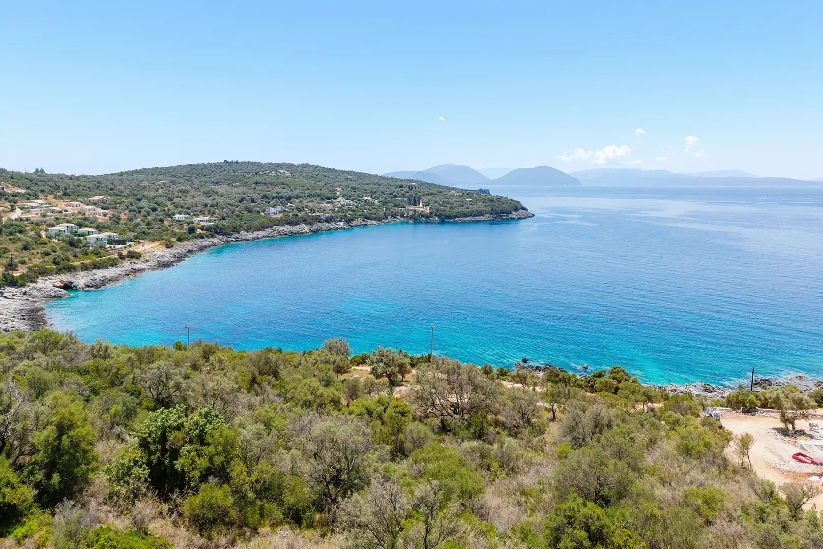 1 - verkauf grundstück meerblick lefkada ionische inseln griechenland