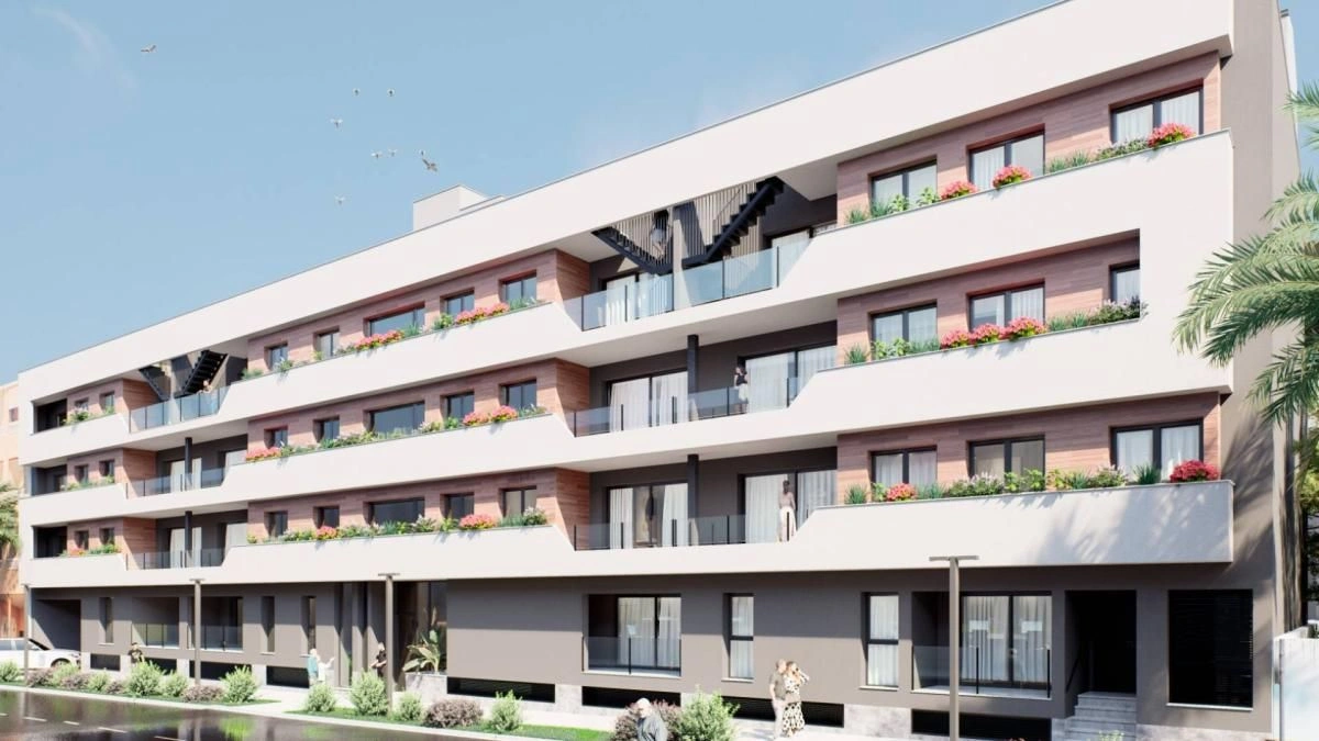 1 - verkoop appartement uitzicht op zee san pedro del pinatar region of murcia spanje