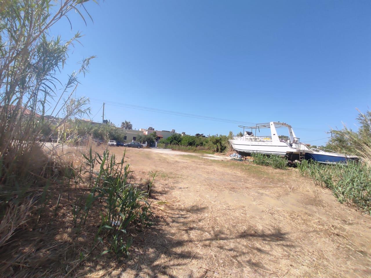 2 - vente terrain plage à pied platanias crète grèce