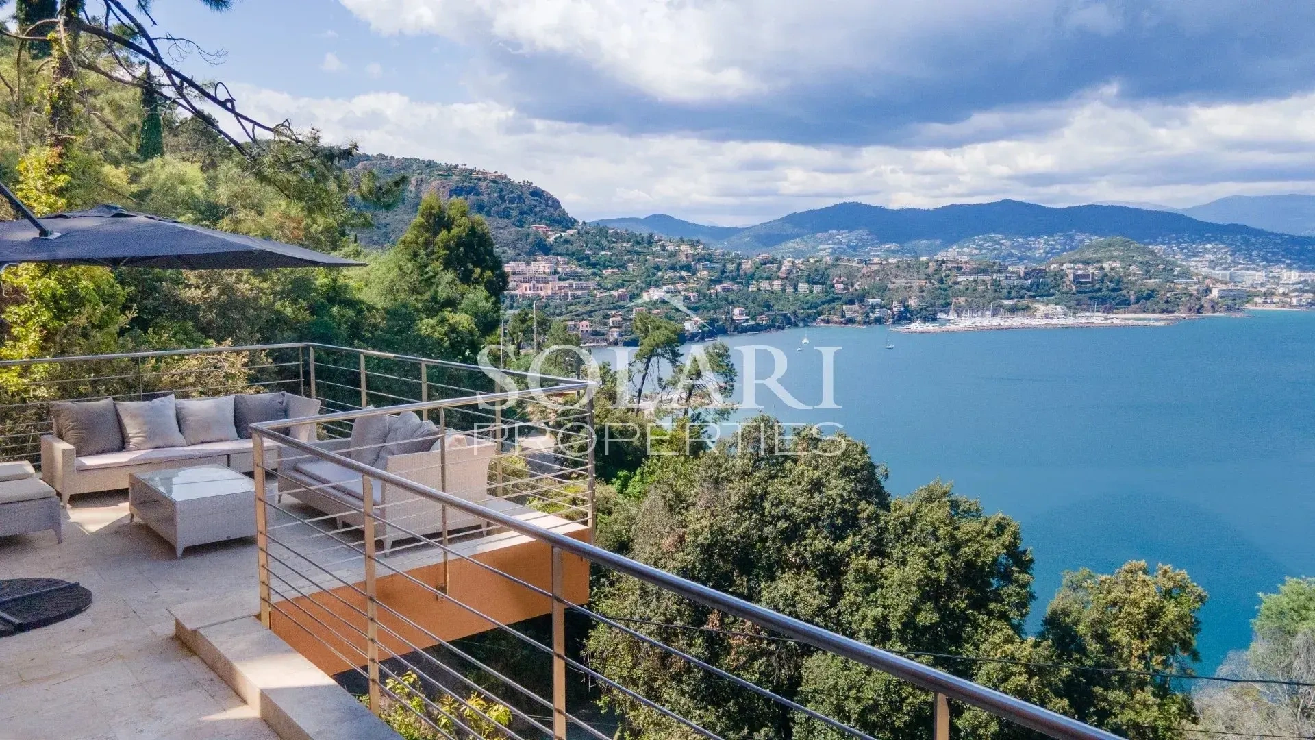 1 - verkauf haus meerblick théoule-sur-mer alpes-maritimes frankreich