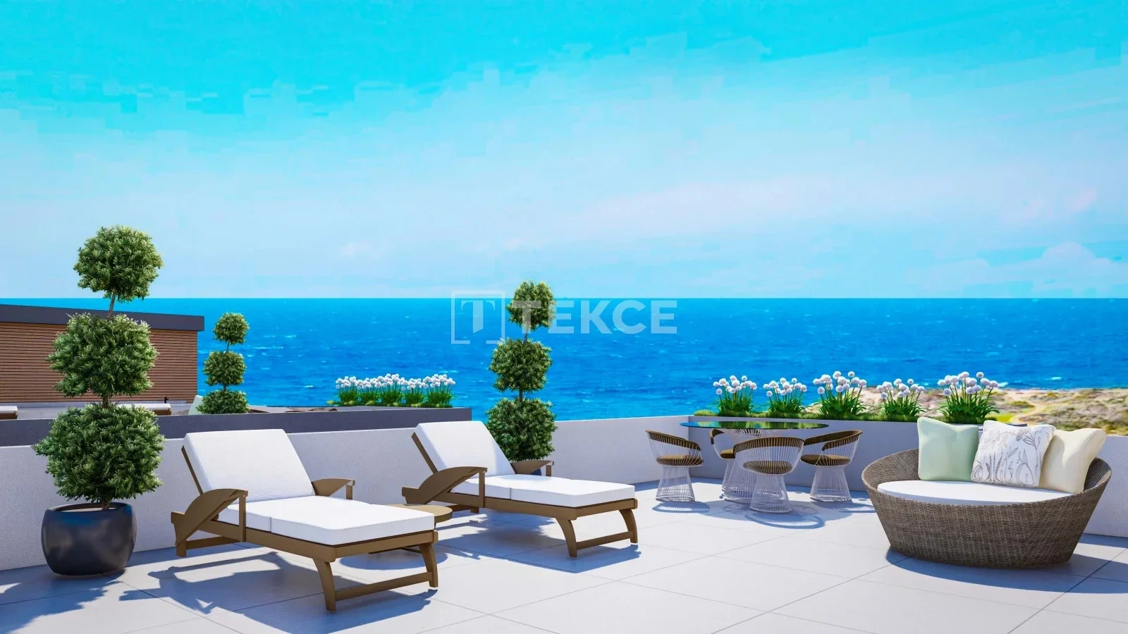 1 - sea view apartment for sale in girne kyrenia cyprus