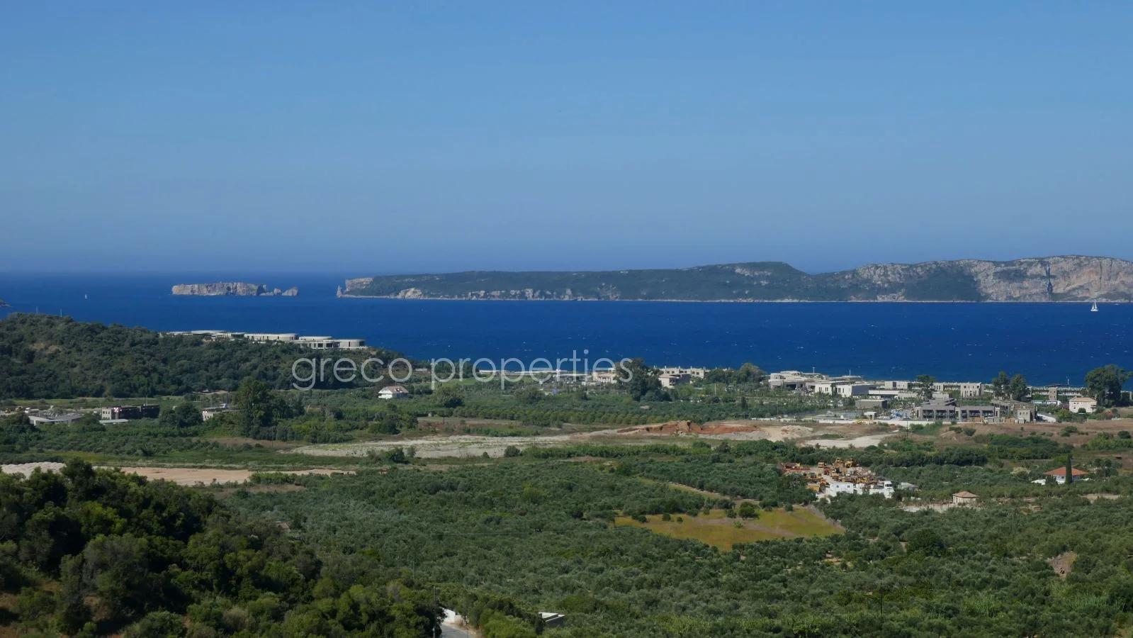 2 - venta terreno vista al mar pylos peloponeso grecia