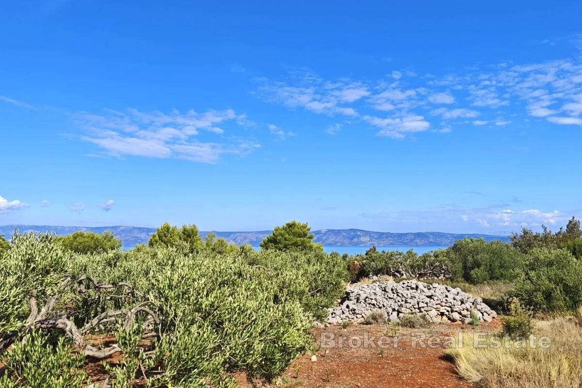 2 - sea view plot of land for sale in hvar split-dalmatia croatia
