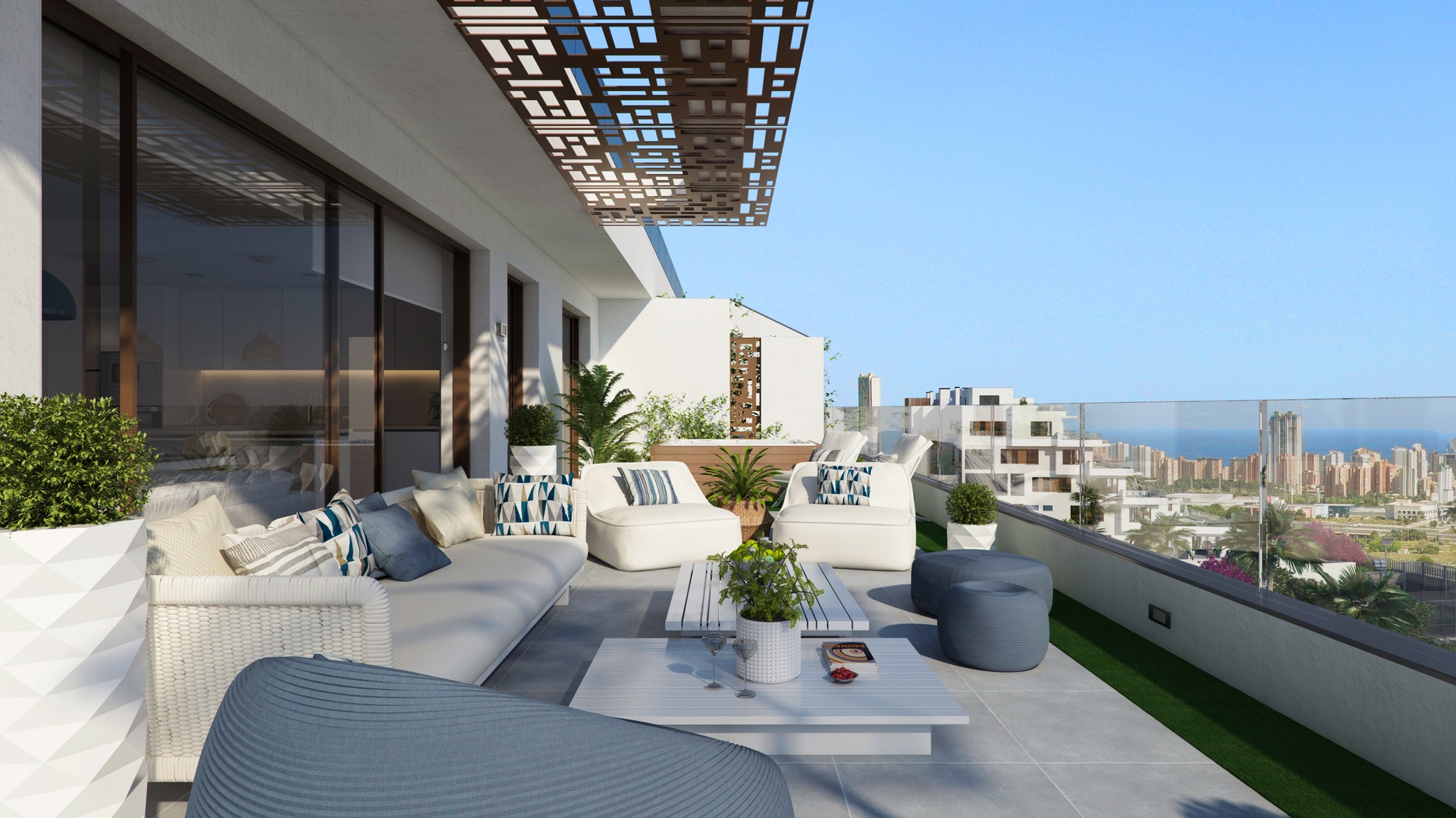 1 - sea view apartment for sale in benidorm - costa blanca valencian community spain