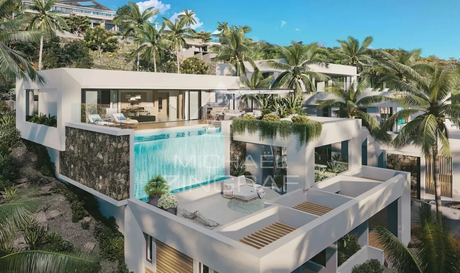 1 - venta villa vista al mar black river rivière noire mauricio