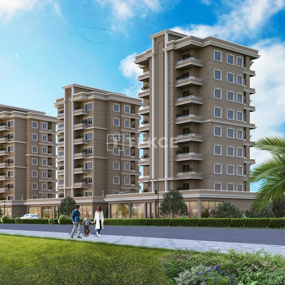 1 - vente appartement plage à pied mezitli mersin turquie