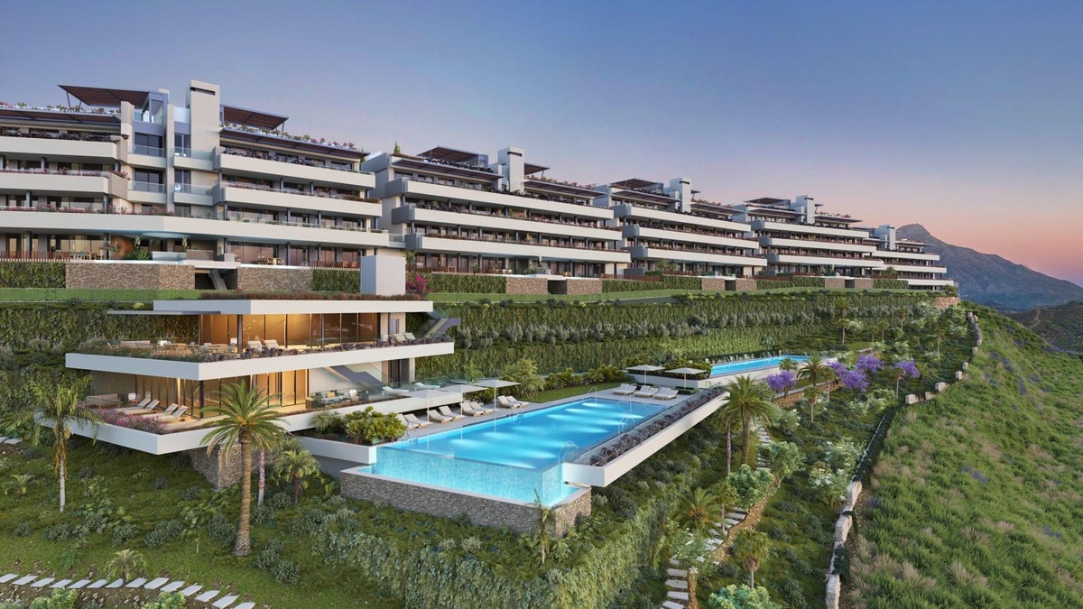 1 - venda apartamento vista de mar benahavis - costa del sol andaluzia espanha