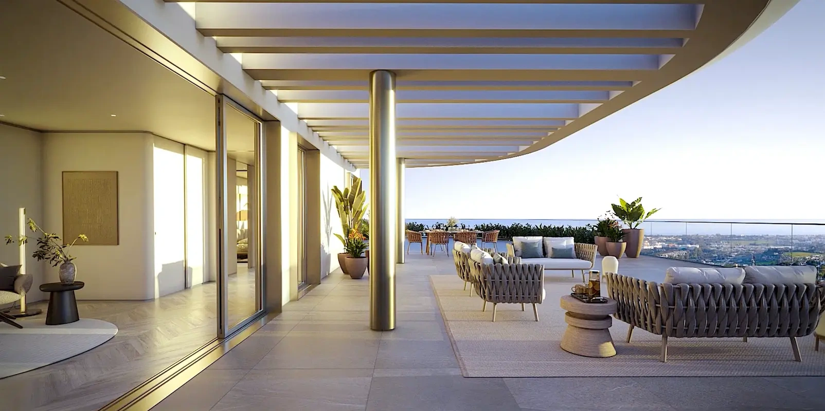 2 - venda apartamento vista de mar benahavis - costa del sol andaluzia espanha