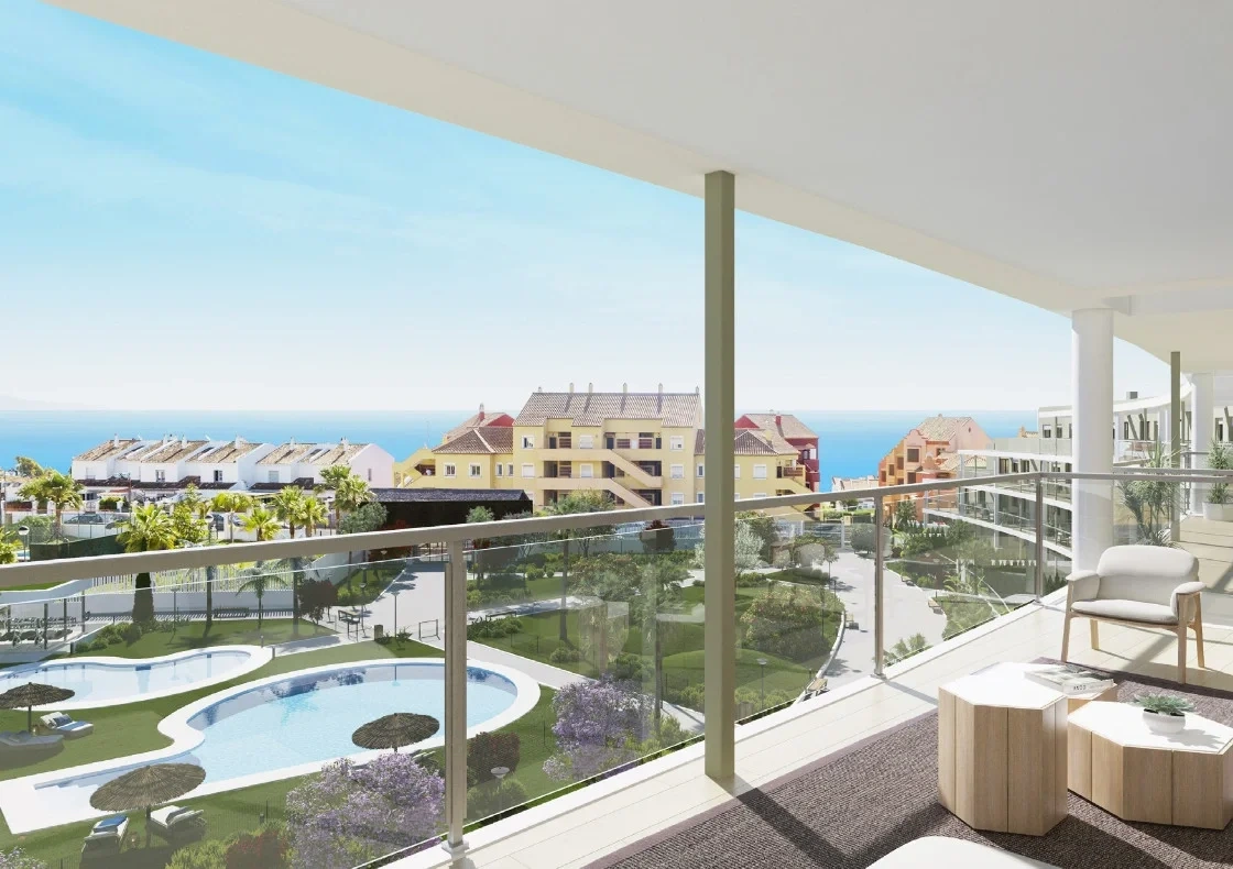 2 - vente appartement vue mer manilva andalousie espagne