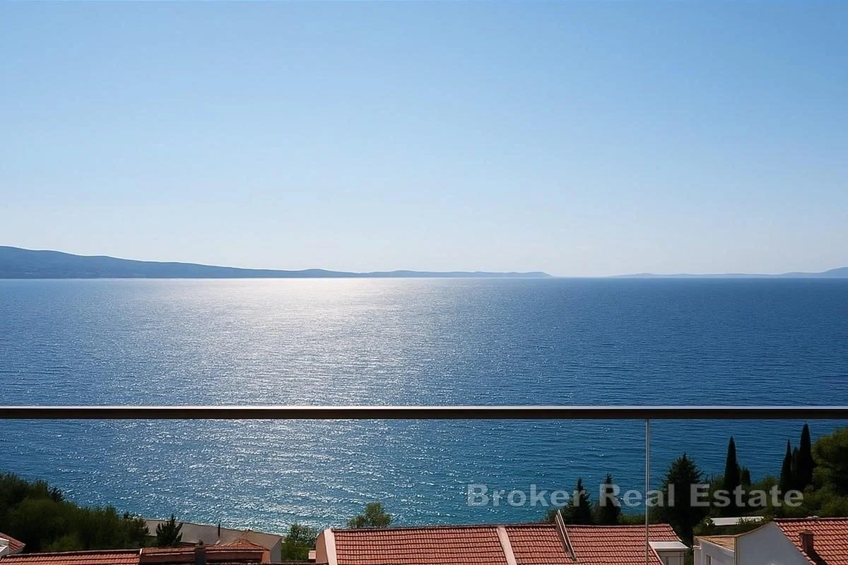 1 - vente appartement vue mer omiš split-dalmatie croatie