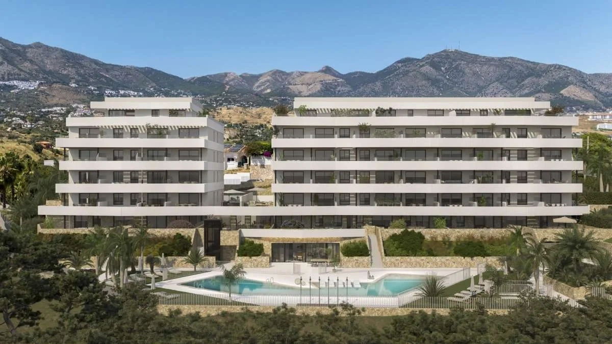 2 - vente appartement plage à pied las lagunas de mijas andalousie espagne